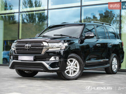 Черный Тойота Ленд Крузер, объемом двигателя 4.46 л и пробегом 222 тыс. км за 44700 $, фото 1 на Automoto.ua