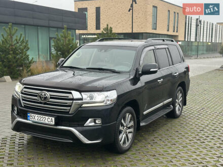 Черный Тойота Ленд Крузер, объемом двигателя 4.46 л и пробегом 190 тыс. км за 54500 $, фото 1 на Automoto.ua