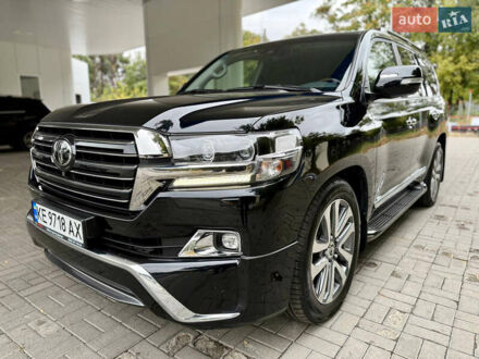 Черный Тойота Ленд Крузер, объемом двигателя 4.46 л и пробегом 118 тыс. км за 55500 $, фото 1 на Automoto.ua