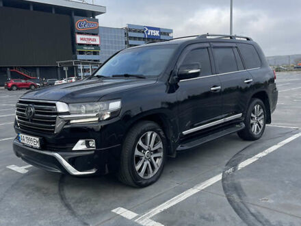 Черный Тойота Ленд Крузер, объемом двигателя 4.46 л и пробегом 186 тыс. км за 49500 $, фото 1 на Automoto.ua
