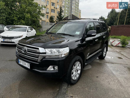 Чорний Тойота Ленд Крузер, об'ємом двигуна 4.46 л та пробігом 159 тис. км за 55000 $, фото 1 на Automoto.ua