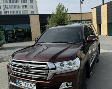 Коричневый Тойота Ленд Крузер, объемом двигателя 4.46 л и пробегом 160 тыс. км за 57000 $, фото 14 на Automoto.ua