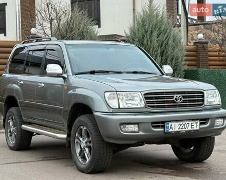 Серый Тойота Ленд Крузер, объемом двигателя 4.7 л и пробегом 460 тыс. км за 8500 $, фото 11 на Automoto.ua
