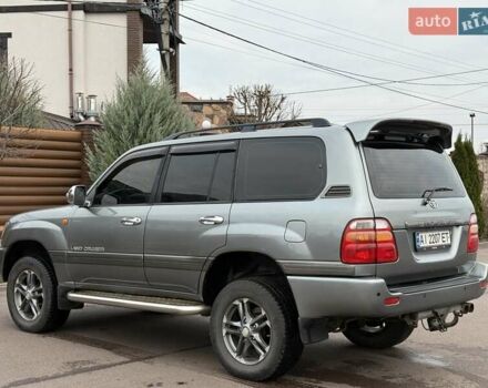 Серый Тойота Ленд Крузер, объемом двигателя 4.7 л и пробегом 460 тыс. км за 8500 $, фото 16 на Automoto.ua