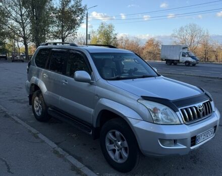 Серый Тойота Ленд Крузер, объемом двигателя 3 л и пробегом 274 тыс. км за 18300 $, фото 1 на Automoto.ua