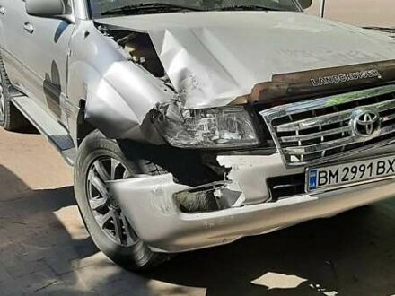 Серый Тойота Ленд Крузер, объемом двигателя 4.7 л и пробегом 390 тыс. км за 11000 $, фото 1 на Automoto.ua