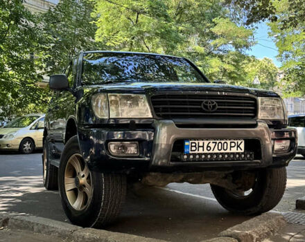 Синий Тойота Ленд Крузер, объемом двигателя 4.7 л и пробегом 280 тыс. км за 8900 $, фото 5 на Automoto.ua