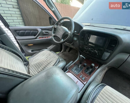 Синій Тойота Ленд Крузер, об'ємом двигуна 4.7 л та пробігом 360 тис. км за 11000 $, фото 10 на Automoto.ua