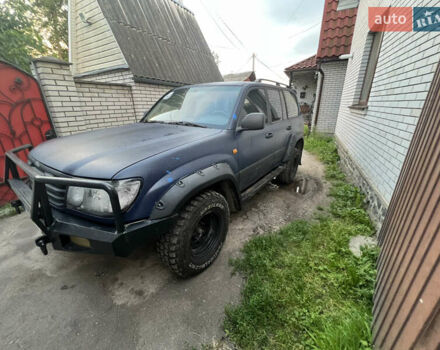Синій Тойота Ленд Крузер, об'ємом двигуна 4.7 л та пробігом 360 тис. км за 11000 $, фото 1 на Automoto.ua