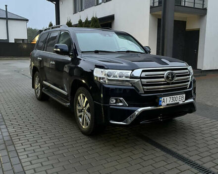 Синий Тойота Ленд Крузер, объемом двигателя 4.46 л и пробегом 183 тыс. км за 53500 $, фото 1 на Automoto.ua