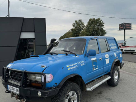 Синій Тойота Ленд Крузер, об'ємом двигуна 4.16 л та пробігом 250 тис. км за 7800 $, фото 1 на Automoto.ua