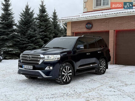 Синий Тойота Ленд Крузер, объемом двигателя 4.46 л и пробегом 240 тыс. км за 45000 $, фото 1 на Automoto.ua