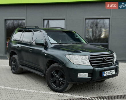 Зеленый Тойота Ленд Крузер, объемом двигателя 4.5 л и пробегом 267 тыс. км за 22999 $, фото 3 на Automoto.ua
