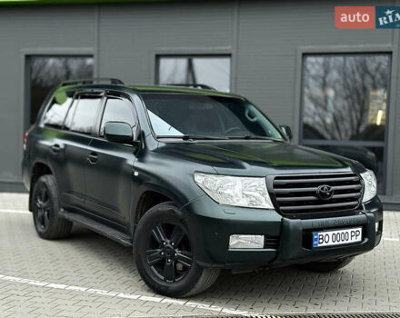 Зеленый Тойота Ленд Крузер, объемом двигателя 4.5 л и пробегом 267 тыс. км за 22999 $, фото 9 на Automoto.ua