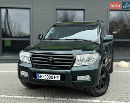 Зеленый Тойота Ленд Крузер, объемом двигателя 4.5 л и пробегом 267 тыс. км за 22999 $, фото 16 на Automoto.ua