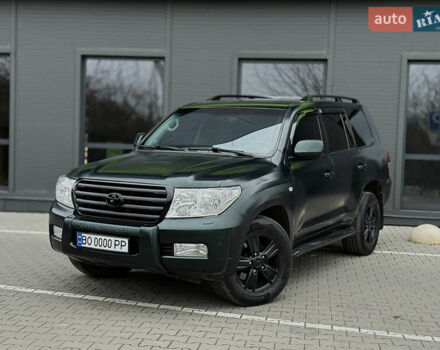 Зеленый Тойота Ленд Крузер, объемом двигателя 4.5 л и пробегом 267 тыс. км за 22999 $, фото 11 на Automoto.ua