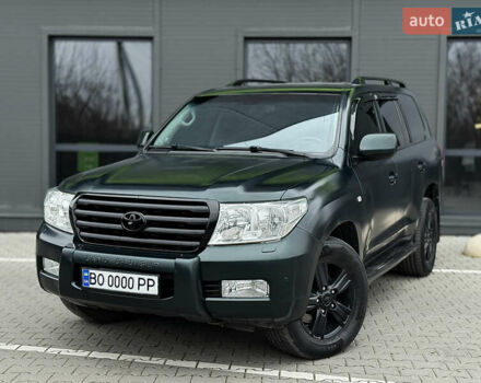 Зеленый Тойота Ленд Крузер, объемом двигателя 4.5 л и пробегом 267 тыс. км за 22999 $, фото 17 на Automoto.ua