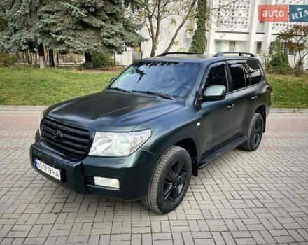 Зеленый Тойота Ленд Крузер, объемом двигателя 4.5 л и пробегом 235 тыс. км за 23500 $, фото 6 на Automoto.ua