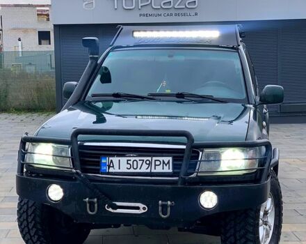 Зеленый Тойота Ленд Крузер, объемом двигателя 4.2 л и пробегом 350 тыс. км за 14600 $, фото 1 на Automoto.ua