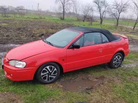 Червоний Тойота Пасео, об'ємом двигуна 1.5 л та пробігом 179 тис. км за 2000 $, фото 1 на Automoto.ua