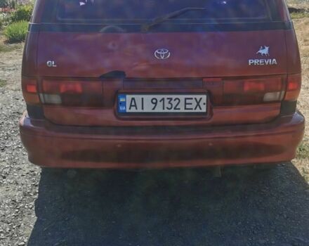 Красный Тойота Превиа, объемом двигателя 2 л и пробегом 50 тыс. км за 2040 $, фото 5 на Automoto.ua