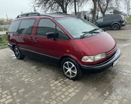 Красный Тойота Превиа, объемом двигателя 2.4 л и пробегом 460 тыс. км за 2500 $, фото 2 на Automoto.ua