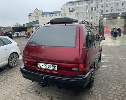 Красный Тойота Превиа, объемом двигателя 2.4 л и пробегом 460 тыс. км за 2500 $, фото 3 на Automoto.ua