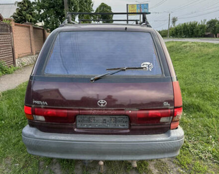 Красный Тойота Превиа, объемом двигателя 2.4 л и пробегом 410 тыс. км за 2400 $, фото 5 на Automoto.ua
