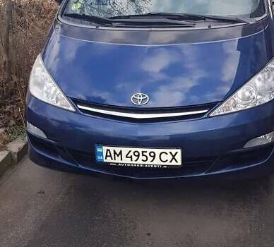 Синий Тойота Превиа, объемом двигателя 2 л и пробегом 390 тыс. км за 5500 $, фото 3 на Automoto.ua