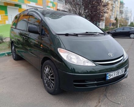 Зеленый Тойота Превиа, объемом двигателя 2.4 л и пробегом 340 тыс. км за 6000 $, фото 1 на Automoto.ua