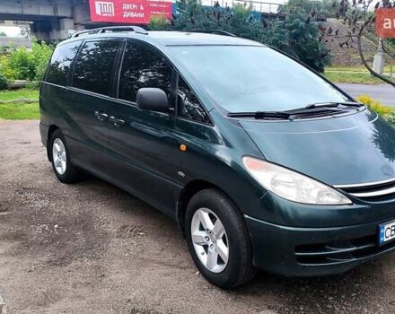 Зеленый Тойота Превиа, объемом двигателя 2 л и пробегом 475 тыс. км за 6000 $, фото 1 на Automoto.ua