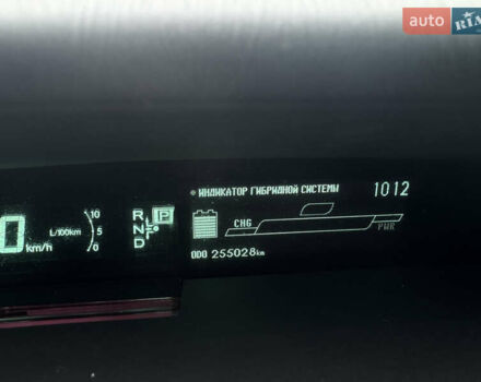 Белый Тойота Приус, объемом двигателя 1.8 л и пробегом 255 тыс. км за 10500 $, фото 5 на Automoto.ua