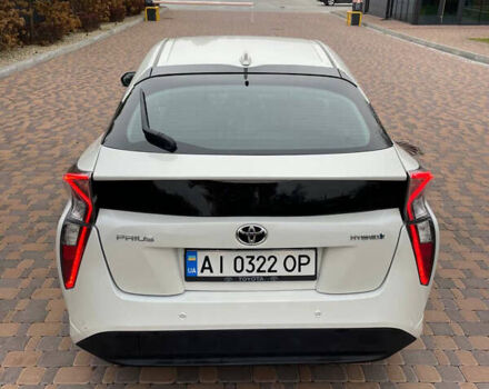 Белый Тойота Приус, объемом двигателя 1.8 л и пробегом 120 тыс. км за 15900 $, фото 4 на Automoto.ua