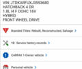 Белый Тойота Приус, объемом двигателя 1.8 л и пробегом 147 тыс. км за 16500 $, фото 37 на Automoto.ua