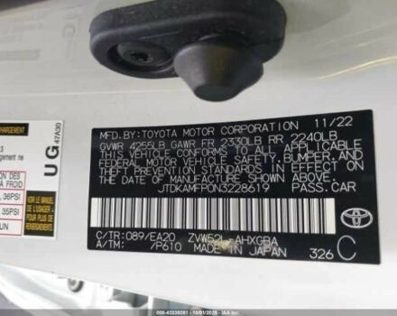 Белый Тойота Приус, объемом двигателя 1.8 л и пробегом 117 тыс. км за 7000 $, фото 8 на Automoto.ua