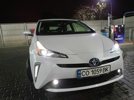 Белый Тойота Приус, объемом двигателя 1.8 л и пробегом 53 тыс. км за 22999 $, фото 1 на Automoto.ua