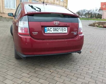 Красный Тойота Приус, объемом двигателя 1.5 л и пробегом 226 тыс. км за 6500 $, фото 14 на Automoto.ua