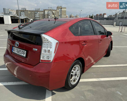 Красный Тойота Приус, объемом двигателя 1.8 л и пробегом 227 тыс. км за 10500 $, фото 7 на Automoto.ua