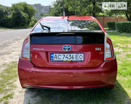 Красный Тойота Приус, объемом двигателя 1.8 л и пробегом 241 тыс. км за 11700 $, фото 11 на Automoto.ua
