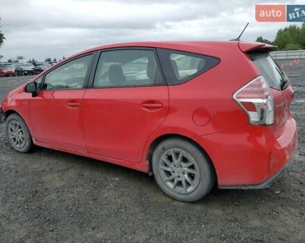 Красный Тойота Приус, объемом двигателя 1.8 л и пробегом 128 тыс. км за 2400 $, фото 1 на Automoto.ua