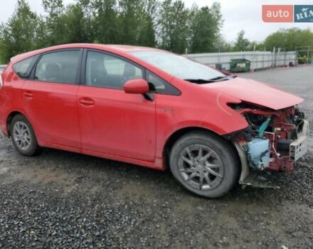 Красный Тойота Приус, объемом двигателя 1.8 л и пробегом 128 тыс. км за 2400 $, фото 3 на Automoto.ua