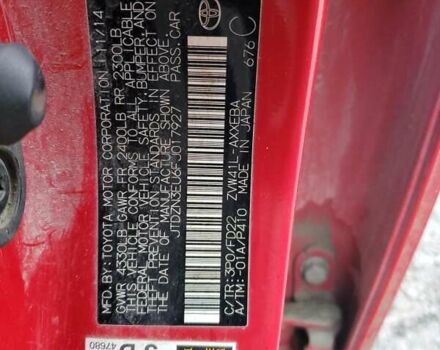 Красный Тойота Приус, объемом двигателя 1.8 л и пробегом 128 тыс. км за 2400 $, фото 13 на Automoto.ua