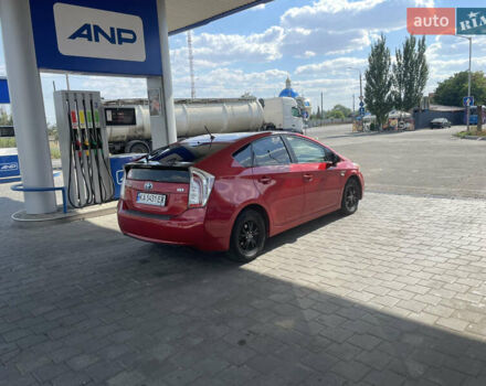 Красный Тойота Приус, объемом двигателя 1.8 л и пробегом 190 тыс. км за 11500 $, фото 7 на Automoto.ua