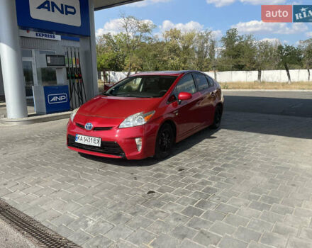 Красный Тойота Приус, объемом двигателя 1.8 л и пробегом 190 тыс. км за 11500 $, фото 1 на Automoto.ua