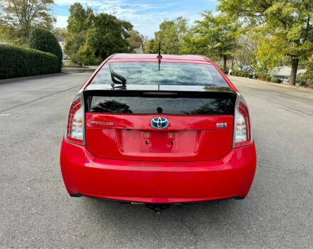 Красный Тойота Приус, объемом двигателя 1.8 л и пробегом 73 тыс. км за 8200 $, фото 5 на Automoto.ua
