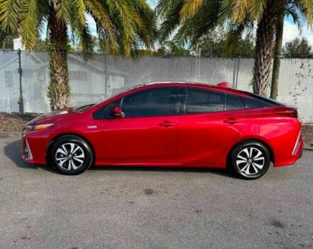 Красный Тойота Приус, объемом двигателя 1.8 л и пробегом 43 тыс. км за 5000 $, фото 1 на Automoto.ua
