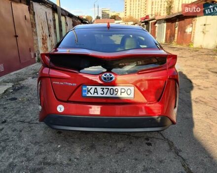 Красный Тойота Приус, объемом двигателя 1.8 л и пробегом 93 тыс. км за 18500 $, фото 2 на Automoto.ua