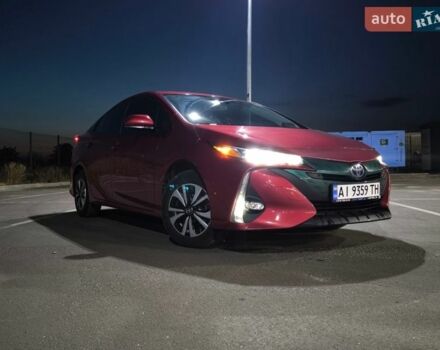 Красный Тойота Приус, объемом двигателя 1.8 л и пробегом 83 тыс. км за 18000 $, фото 1 на Automoto.ua