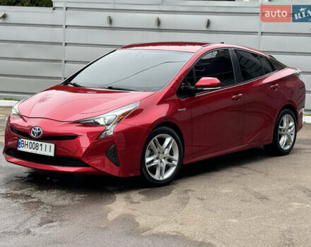 Красный Тойота Приус, объемом двигателя 1.8 л и пробегом 73 тыс. км за 16900 $, фото 1 на Automoto.ua