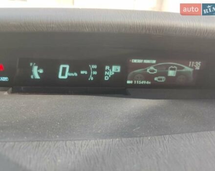 Серый Тойота Приус, объемом двигателя 1.8 л и пробегом 115 тыс. км за 12500 $, фото 4 на Automoto.ua